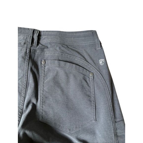KUHL Trekr Cargo Hiking Climbing Trail Athletic Performance Pants size 4 Gray - Picture 13 of 13